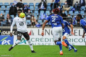 Timothy Weah, l'attaquant du Lille OSC.