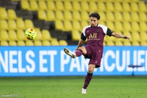 Marquinhos avec le maillot du PSG