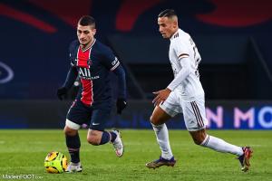 Marco Verratti, le milieu de terrain du PSG.