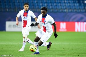 Moise Kean sous les couleurs du PSG