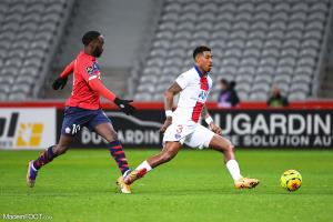 Presnel Kimpembe, face au LOSC, en championnat.