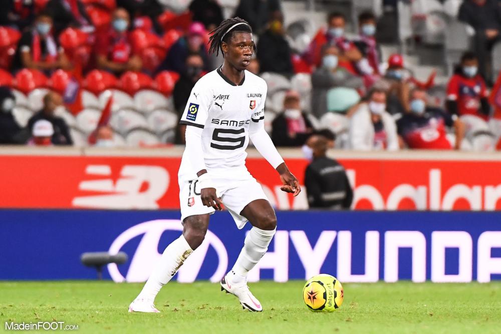 Camavinga avec le ballon