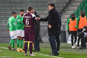 Mauricio Pochettino, l'entraîneur du Paris Saint-Germain.