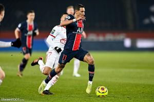 Angel Di Maria, le milieu de terrain offensif argentin du PSG.