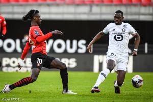 Eduardo Camavinga, le milieu de terrain du Stade Rennais FC.