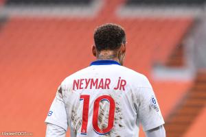 Neymar avec Paris