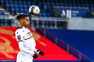 Jean-Clair Todibo, le défenseur central de l'OGC Nice.