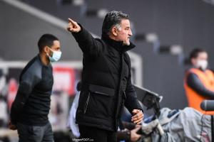 Christophe Galtier, l'entraîneur du Lille OSC.
