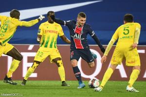 Marco Verratti, le milieu de terrain du PSG.