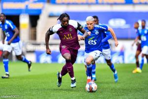 Kean avec le ballon