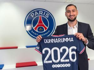 Gianluigi Donnarumma, le gardien de but du Paris Saint-Germain.