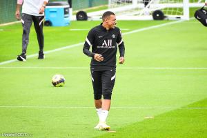 Mbappé s'est entraîné avec le PSG