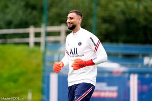 Gianluigi Donnarumma, le gardien de but du Paris Saint-Germain.