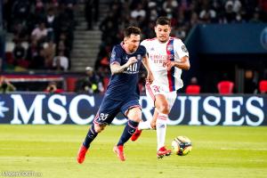 Lionel Messi, l'attaquant argentin du Paris Saint-Germain.