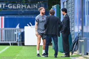 Sergio Ramos, le nouveau défenseur central du Paris Saint-Germain.