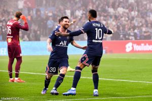 Neymar avec Lionel Messi