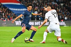 Marquinhos avec le maillot du PSG
