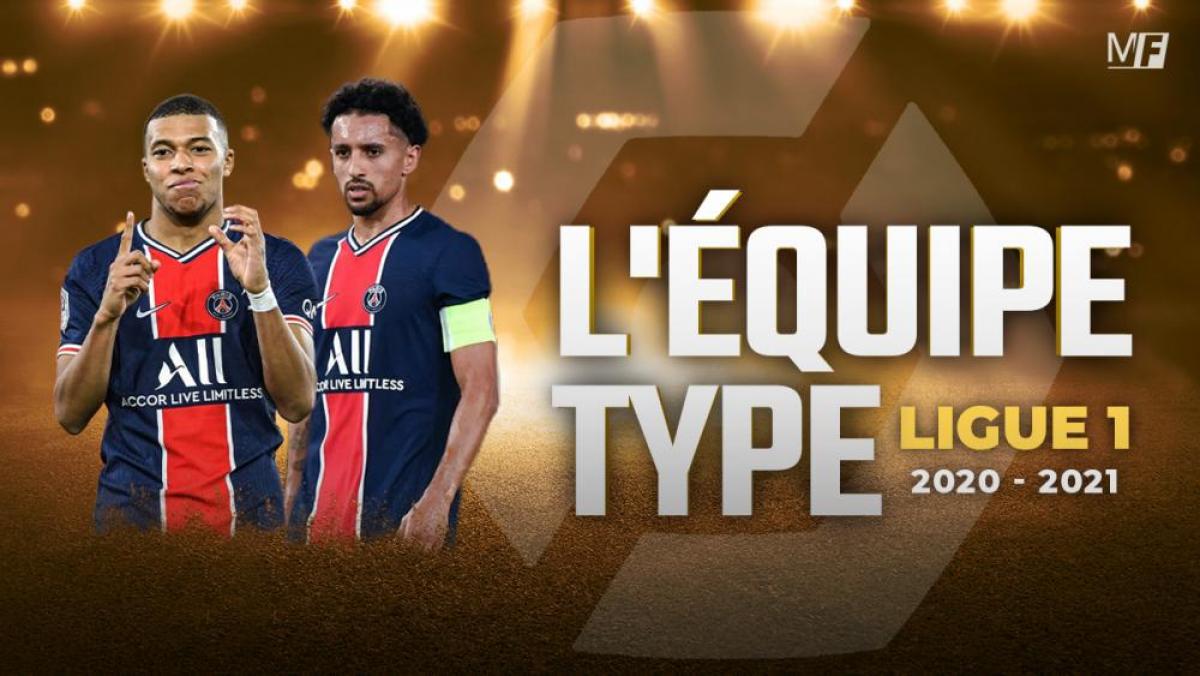 L'équipe-type de la saison 2020-2021 en Ligue 1 est tombée