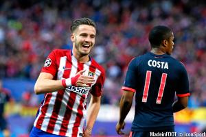 Saúl Niguez, milieu de terrain de l'Atlético Madrid