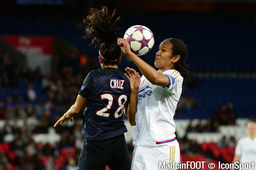 Wendie Renard et l'OL sont allés s'imposer, lundi soir, sur la pelouse du Parc des Princes