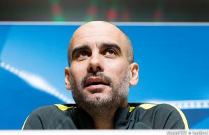 Pep Guardiola, l'entraîneur de Manchester City.