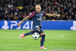 Daniel Alves, arrivé cet été au Paris Saint-Germain