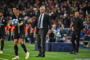 Carlo Ancelotti, l'entraîneur du Napoli.