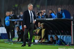 Carlo Ancelotti, l'entraîneur de Naples.
