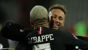 Mbappé a félicité Neymar.