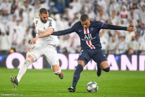 Kylian Mbappé, l'attaquant du PSG.