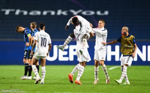 Les Parisiens fêtent la qualif'