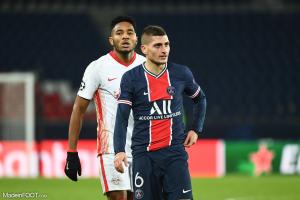 Verratti avec le maillot du PSG
