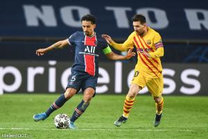 Marquinhos, le défenseur central du PSG.