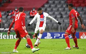 Kylian Mbappé, l'attaquant du PSG.