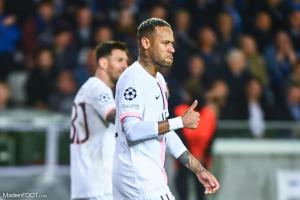 Neymar avec Paris