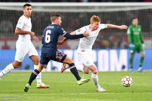 Marco Verratti face à Manchester City