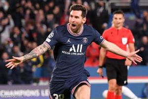 Lionel Messi face à Manchester City
