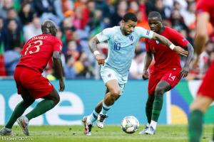 Danilo Pereira, le milieu de terrain du PSG, ici sous les couleurs du Portugal.