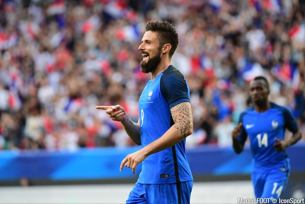 Giroud a porté les Bleus, Matuidi a été précieux