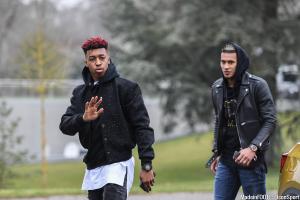 Kimpembe et Areola étaient d'humeur rieuse en zone mixte...