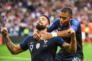Giroud évoque Mbappé
