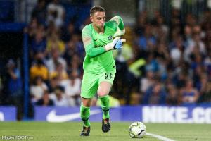 Marcin Bulka sous le maillot de Chelsea