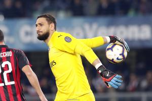 Gianluigi Donnarumma, gardien de l'AC Milan