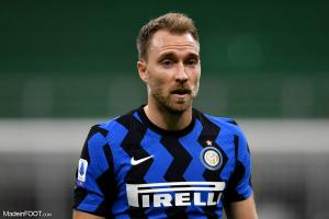 Eriksen sous le maillot de l'Inter Milan