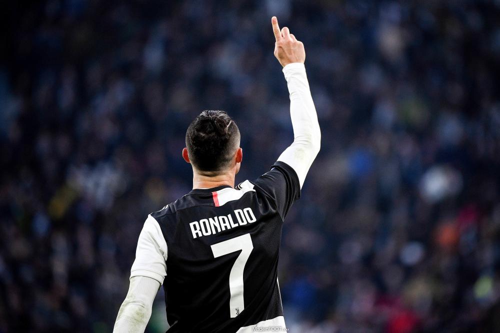 Cristiano Ronaldo, l'attaquant portugais de la Juventus Turin.